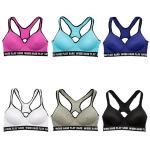 Pack Of 6 Colour Wireless Sports Bra's - 8924 40B 40D - 42D