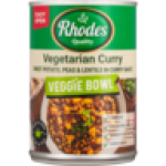 Rhodes Quality Vegetarian Curry Veggie Bowl 400G