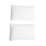 - 2 Pack Ball Fibre & Latex Pillows - Standard