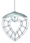 Heart Shaped Suet Bird Feeder