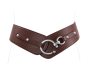 Jasgood Women's Fashion Vintage Wide Elastic Stretch Waist Belt With Interlock Buckle Halloween Belt