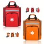 First Aid Bag Molle Emt Ifak Outdoor Backpack Trauma Responder Medical Utility Backpack Red Orange