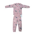 Pajamas Long Sleeves Bunny Lilac 1-2Y