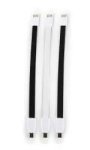 Whizzy Black And White Designer 3 Pack Micro USB Charge Cable
