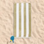 Miami Cabana Beach Towel Sage Shore