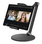 Universal Multi-angle Adjustable Long Arm Tablet Desktop Stand Holder Black