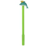 Crowned Dolphin Pen - Green