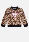 Guess Long Sleeve Active Top - Leopard Print