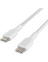 Belkin Boostcharge Braided USB C To Fast Charger Cable USB Type C Charger Cable Fast Charging For Iphone 16 15 Samsung Galaxy S24 S23