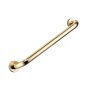 Trendy Taps Premium Quality Straight Wall Mounted Brushed Gold Grab Rail