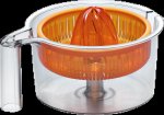 Bosch Citrus Press In Transparent With Orange Cone