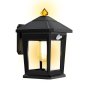 Stellar Lighting Solar Rechargeable LED Wall Lantern Light - Waterproof