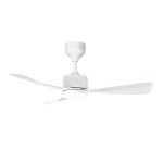 Air Glow Led Ceiling Fan - Black White - Black