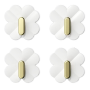 Self Adhesive Hooks For Wall Sticky Cute Wall Hook For Towel-white