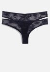 2-PACK Lace Brazilian Briefs - Blue