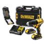 DeWalt Cordless Drill Driver Brushless 18V With 2 X 1.5AH Batteries Charger And 16PC Accessories Set