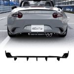 Rear Bumper Diffuser Lip Body Kit Cover For Mazda MX-5 Miata Nd 2016-2025