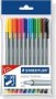 Staedtler Triplus Fineliners - 0.3MM 10 Pack - Assorted Colours