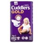 Cuddlers Gold Size 5 Extra Large Value Pack Disposable Nappies 42 Pack