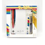 Parker Jotter Ball Pen + Book Navy