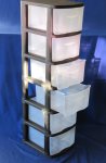 6 Drawer Storage Unit