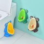 Cute Frog Potty Training Urinal With Fun Aiming Target Frog Shaped Urinal Trainer