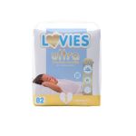 Lovies Ultra Prem Nappies Newborn Size 1- 82 Nappies