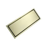GBB021- Brushed Gold Rectangle Floor Drain