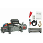 Runva Winch 9500LBS 24VOLT Low Mount Steel Cable