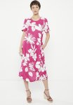 AMANDA LAIRD CHERRY Lentil - Fuchsia & White Floral