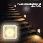 LED Night Light Motion Sensor Light Intelligent Pir For Bathroom Bedside Corridor Aisle Toilet Staircase Cabinet Lighting