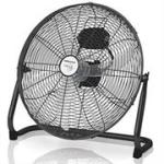 Mellerware Steel Black Hi Velocity 40CM 3 Speed Floor Fan