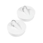 2 Piece Plastic Basin Plug G190 2 Pce