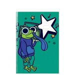 Hip Hop Frogs A5 Exercise Book
