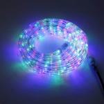 Multicolour Rope Lights Water Resistant Outdoor Indoor 10M