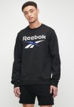 Reebok Identity Big Logo Fleece Crew - Black boundless Blue