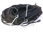 Home Court Grass Setup Rope Boundary 30X60' - M25 Black