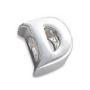 A3 - 925 Sterling Silver Letters Or Initials European Charm Beads From A-z - D