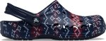 Baya Holiday Graphic Clog - Navy M11