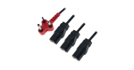 Triple Kettle Plug Power Cable - Gold Choice