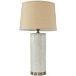 Ceramic Jar Table Lamp With Shade 73CM