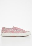 Superga 2750 Flower Print Liberty Fabrics Canvas Florals - A5G Mauve F Avorio