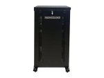 Greenrich Black Universal Battery Stand With Front Cover 5 X Batteries