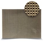 Broad Weave Beige Placemat 30X41 Cm