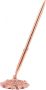 Rose Gold Metal Multi-function Ballpoint With Pen Stand Blue Ink