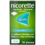 Nicorette Gum Icy White 2MG 30 Pieces