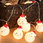 Snowman LED String Lights