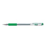 Pentel Pen K118 Hybrid Gel Grip 0.8MM Roller Pen Green
