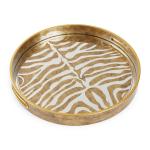 Zebra Glass Tray