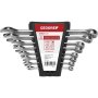 GEDORE Red Combination Spanner Set - 8 Piece 9MM - 19MM